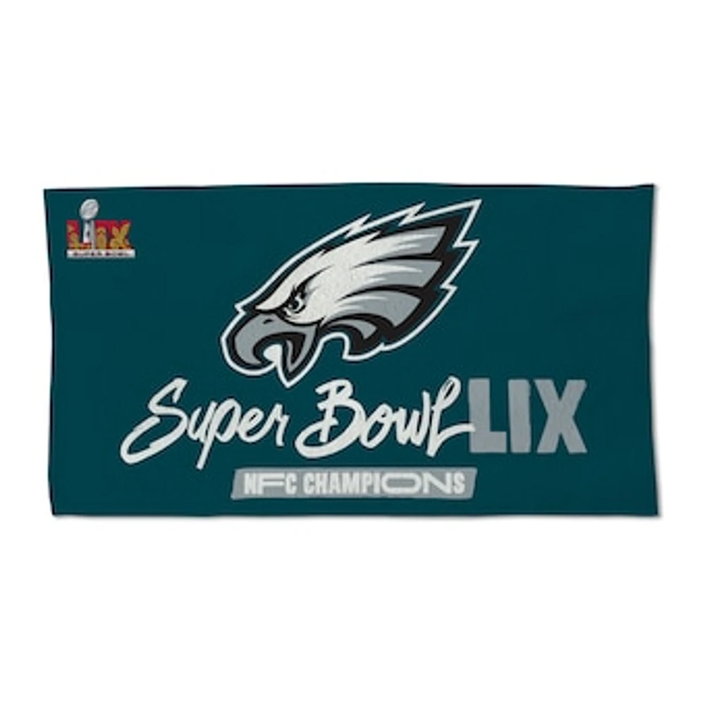 WinCraft Philadelphia Eagles 2024 NFC Champions Locker Room 22" x 42" Double-Sided Celebration Towel