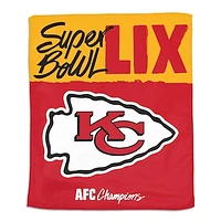 WinCraft Kansas City Chiefs 2024 AFC Champions 15" x 18" Rally Towel