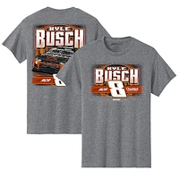 Men's Richard Childress Racing Team Collection Heather Gray Kyle Busch Cheddar's Car T-Shirt