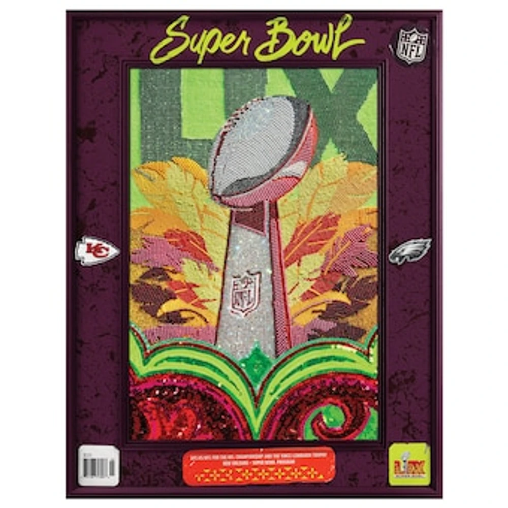 Philadelphia Eagles vs. Kansas City Chiefs Super Bowl LIX New Orleans Program