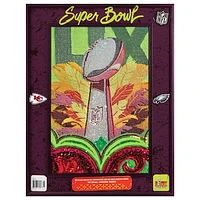 Philadelphia Eagles vs. Kansas City Chiefs Super Bowl LIX New Orleans Program