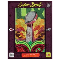 Philadelphia Eagles vs. Kansas City Chiefs Super Bowl LIX New Orleans Program