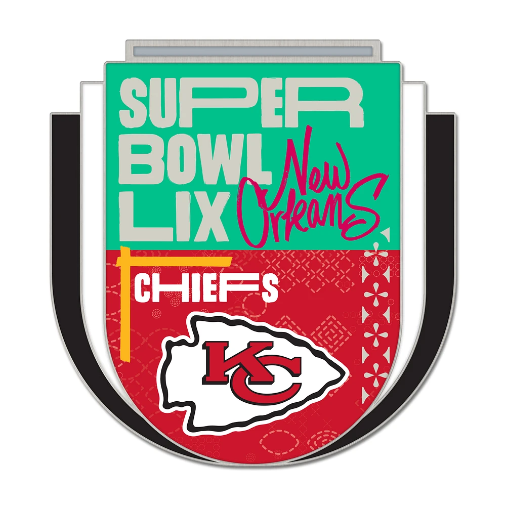 WinCraft Kansas City Chiefs Super Bowl LIX Collector's Pin