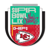 WinCraft Kansas City Chiefs Super Bowl LIX Collector's Pin