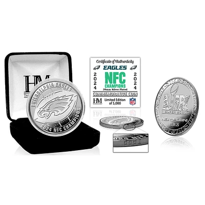 Highland Mint Philadelphia Eagles 2024 NFC Champions Silver Coin