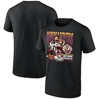 Men's Jayden Daniels Black Washington Commanders Notorious T-Shirt