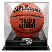 Toronto Tempo Blackbase Team Logo Basketball Display Case with Mirrored Back