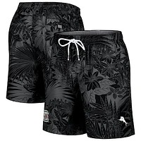 Men's Tommy Bahama Black South Carolina Gamecocks Santiago Palms Board Shorts