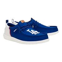 Men's Hey Dude Royal Los Angeles Dodgers Wally Casual Shoes