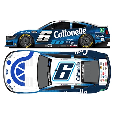 Action Racing Brad Keselowski 2025 #6 Kroger/Cottonelle 1:24 Elite Foil Numbers Die-Cast Ford Mustang