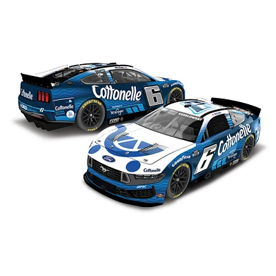 Action Racing Brad Keselowski 2025 #6 Kroger/Cottonelle 1:24 Regular Paint Foil Numbers Die-Cast Ford Mustang
