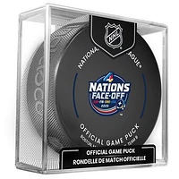 NHL 2025 4 Nations Face-Off Championship Official Game Puck Cube