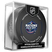 NHL 2025 4 Nations Face-Off Montreal Official Game Puck Cube