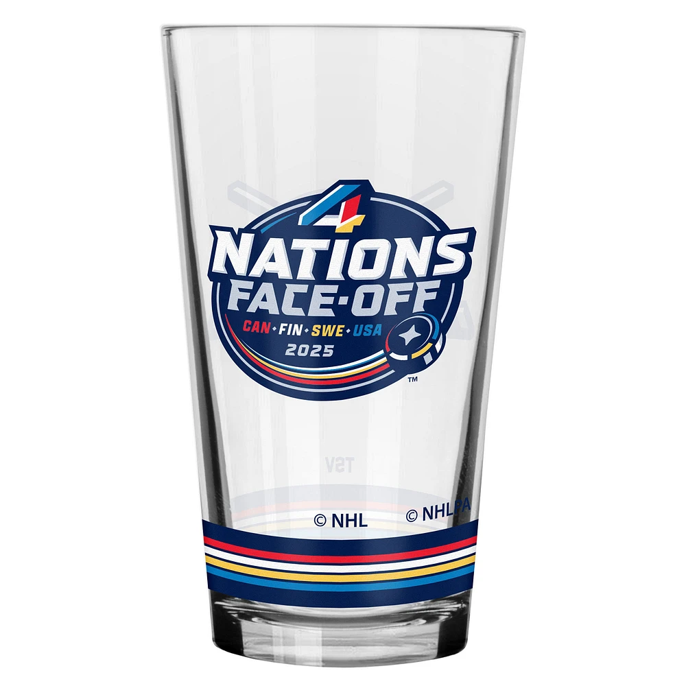 NHL 2025 4 Nations Face-Off 16 oz. Mixing Glass