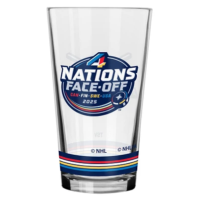 NHL 2025 4 Nations Face-Off 16 oz. Mixing Glass