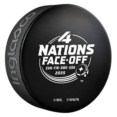 NHL 2025 4 Nations Face-Off Four-Piece Collectors Puck Set