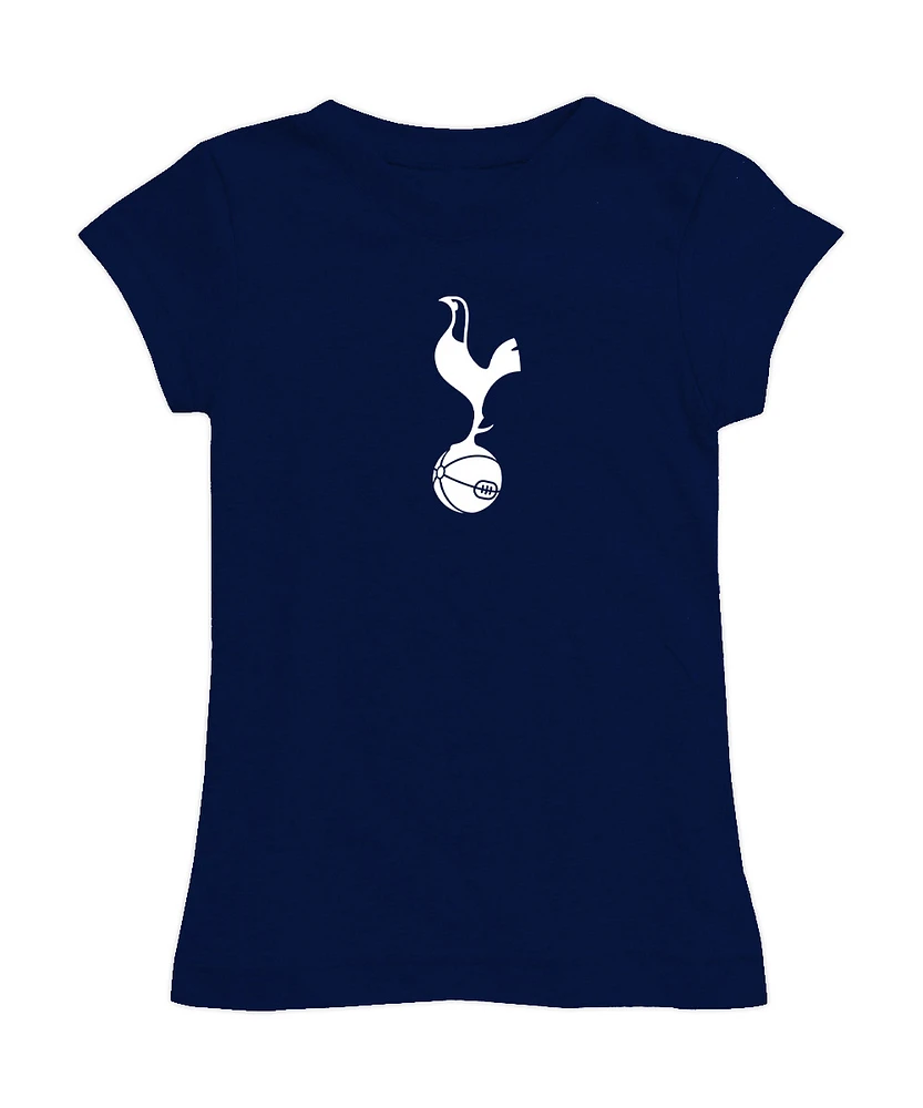 Girls Toddler Vive La Fete Navy Tottenham Hotspur Color Badge Fitted T-Shirt