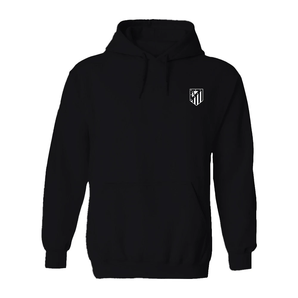 Women's Vive La Fete Black Atletico de Madrid Color Badge Pullover Hoodie