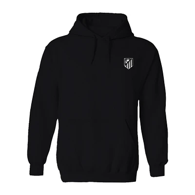 Women's Vive La Fete Black Atletico de Madrid Color Badge Pullover Hoodie
