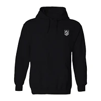 Women's Vive La Fete Black Atletico de Madrid Color Badge Pullover Hoodie