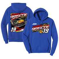 Men's Joe Gibbs Racing Team Collection Royal Chase Briscoe Bass Pro Shops Car Pullover Hoodie