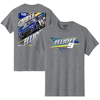 Men's Hendrick Motorsports Team Collection  Heather Gray Chase Elliott Car T-Shirt