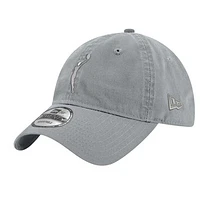 Unisex New Era Gray WNBA Core Tonal 9TWENTY Adjustable Hat