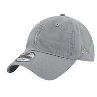 Unisex New Era Gray WNBA Core Tonal 9TWENTY Adjustable Hat