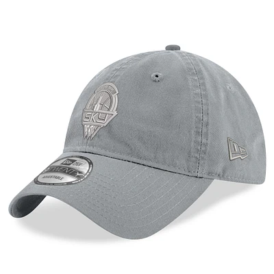 Unisex New Era Gray Chicago Sky Core Tonal 9TWENTY Adjustable Hat