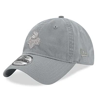 Unisex New Era Gray New York Liberty Core Tonal 9TWENTY Adjustable Hat