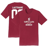 Unisex  Cardinal Santa Clara Broncos Women's Soccer Pick-A-Player Shirsey