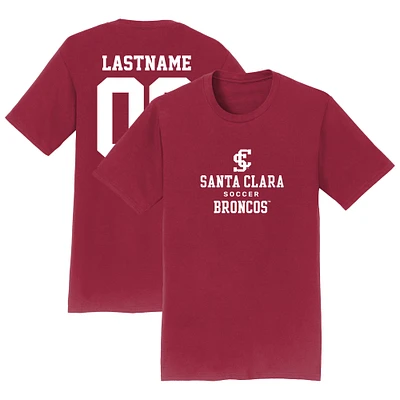 Unisex  Cardinal Santa Clara Broncos Women's Soccer Pick-A-Player Shirsey