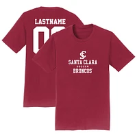 Unisex  Cardinal Santa Clara Broncos Women's Soccer Pick-A-Player Shirsey