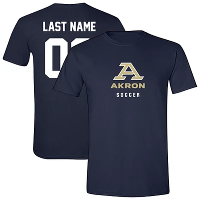 Unisex  Navy Akron Zips Women's Soccer Pick-A-Player Shirsey