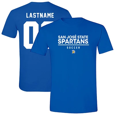 Unisex  Royal San Jose State Spartans Women's Soccer Pick-A-Player Shirsey
