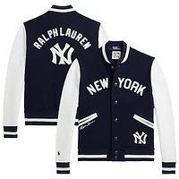 Youth Polo Ralph Lauren  Navy Yankees  Fleece Jacket