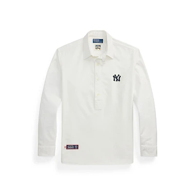 Polo Ralph Lauren White Yankees  Oxford Shirt