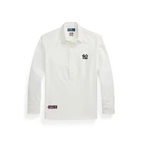 Polo Ralph Lauren White Yankees  Oxford Shirt