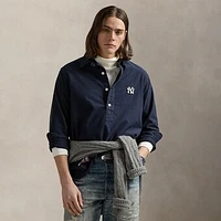 Polo Ralph Lauren Navy Yankees  Oxford Shirt