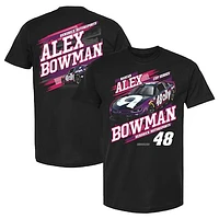 Men's Hendrick Motorsports Team Collection Black Alex Bowman Ally Car T-Shirt