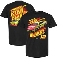 Men's Team Penske  Black Ryan Blaney Menards Car T-Shirt