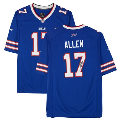 Josh Allen Buffalo Bills Autographed Nike Royal Game Jersey