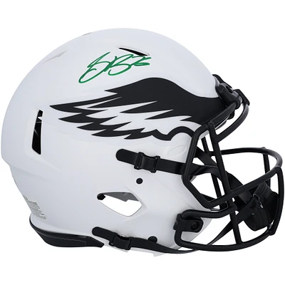 Saquon Barkley Philadelphia Eagles Autographed Riddell Lunar Eclipse Speed Authentic Helmet