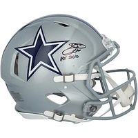 Emmitt Smith Dallas Cowboys Autographed Riddell Speed Authentic Helmet with "HOF 2010" Inscription