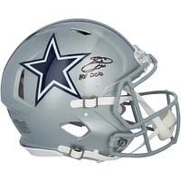 Emmitt Smith Dallas Cowboys Autographed Riddell Speed Authentic Helmet with "HOF 2010" Inscription