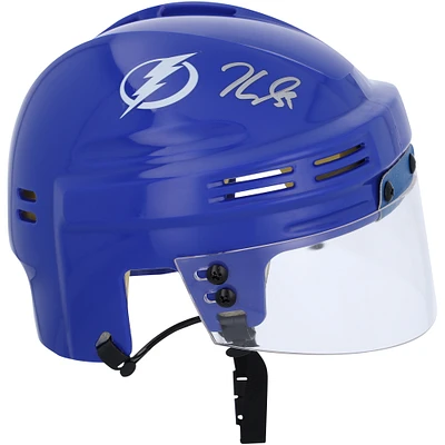 Jake Guentzel Tampa Bay Lightning Autographed Blue Mini Helmet