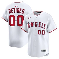 Men's Nike White Los Angeles Angels Home Limited Pick-A-Player Retired Roster Jersey
