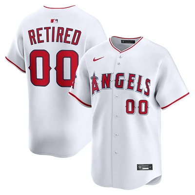 Men's Nike White Los Angeles Angels Home Limited Pick-A-Player Retired Roster Jersey