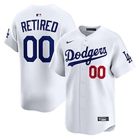 Men's Nike White Los Angeles Dodgers Home Limited Pick-A-Player Retired Roster Jersey