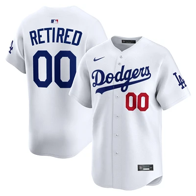 Men's Nike White Los Angeles Dodgers Home Limited Pick-A-Player Retired Roster Jersey